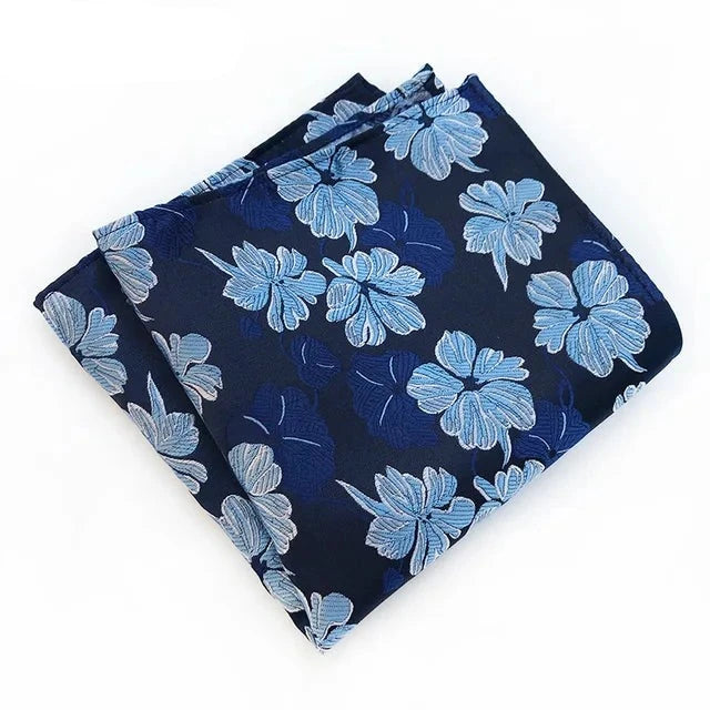 Tropical Blue Pocket Square