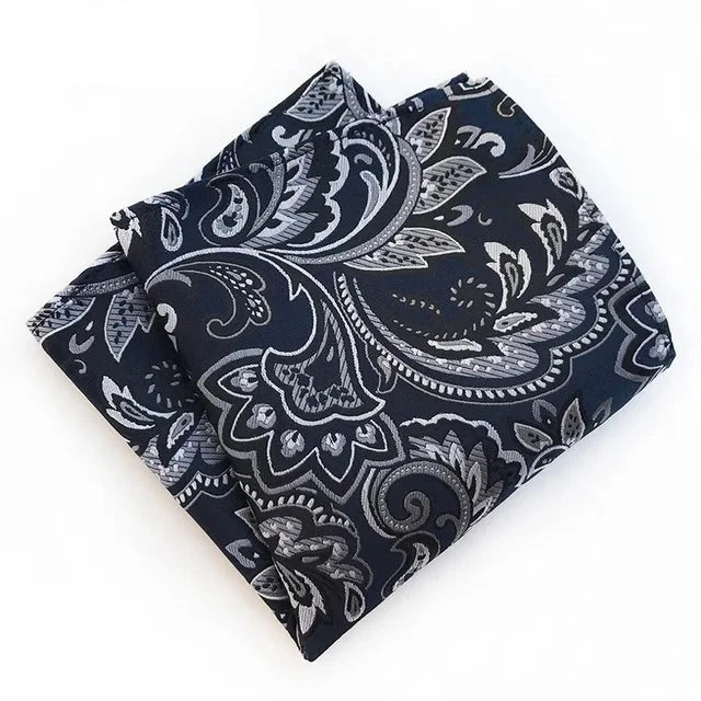 Outlaw Paisley Pocket Square