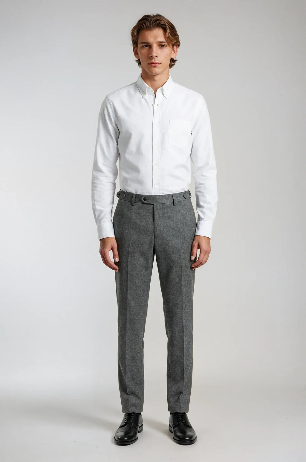 Blutailor Mid-Grey Formal Trouser