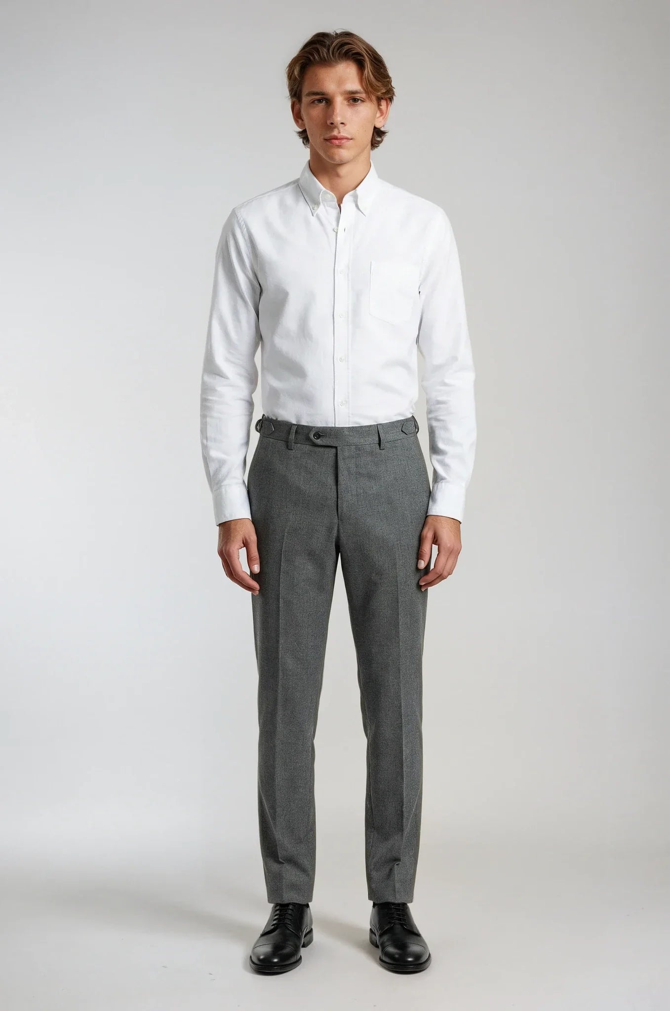 Blutailor Mid-Grey Formal Trouser