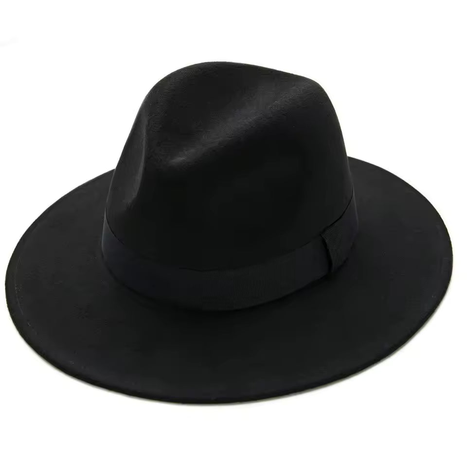 Black Fedora Hat