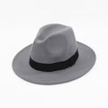 Gray Fedora Hat