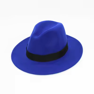 Blue Fedora Hat
