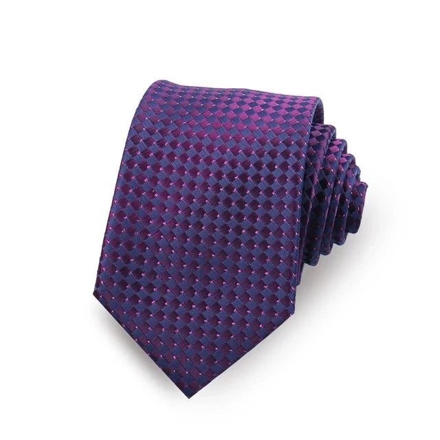 Silk Purple Tie