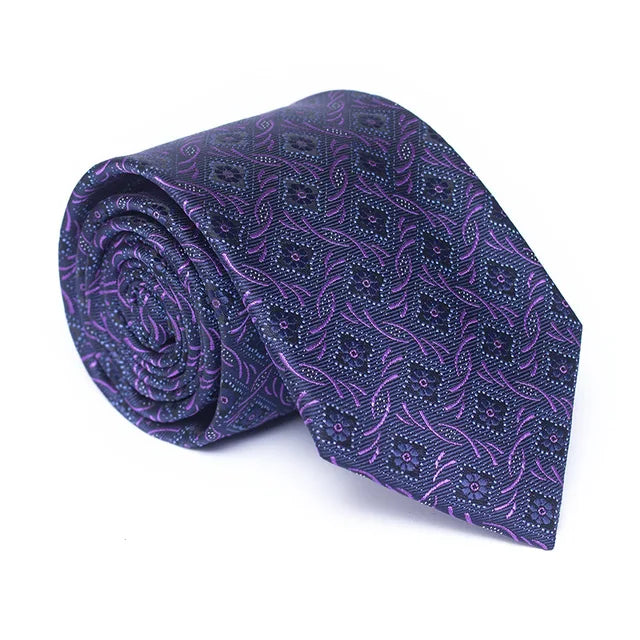Purple Monarch Tie