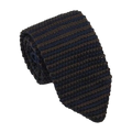 Black & Brown Knitted Tie