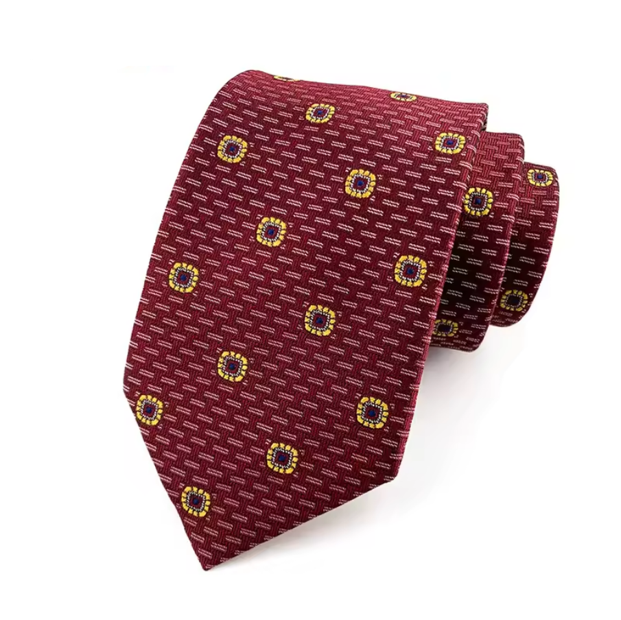 Crimson Gold Tie