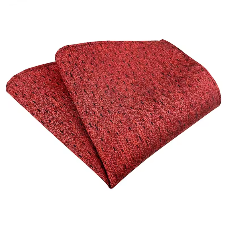 Hot Red Pocket Square