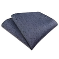 Shadow Grey Pocket Square
