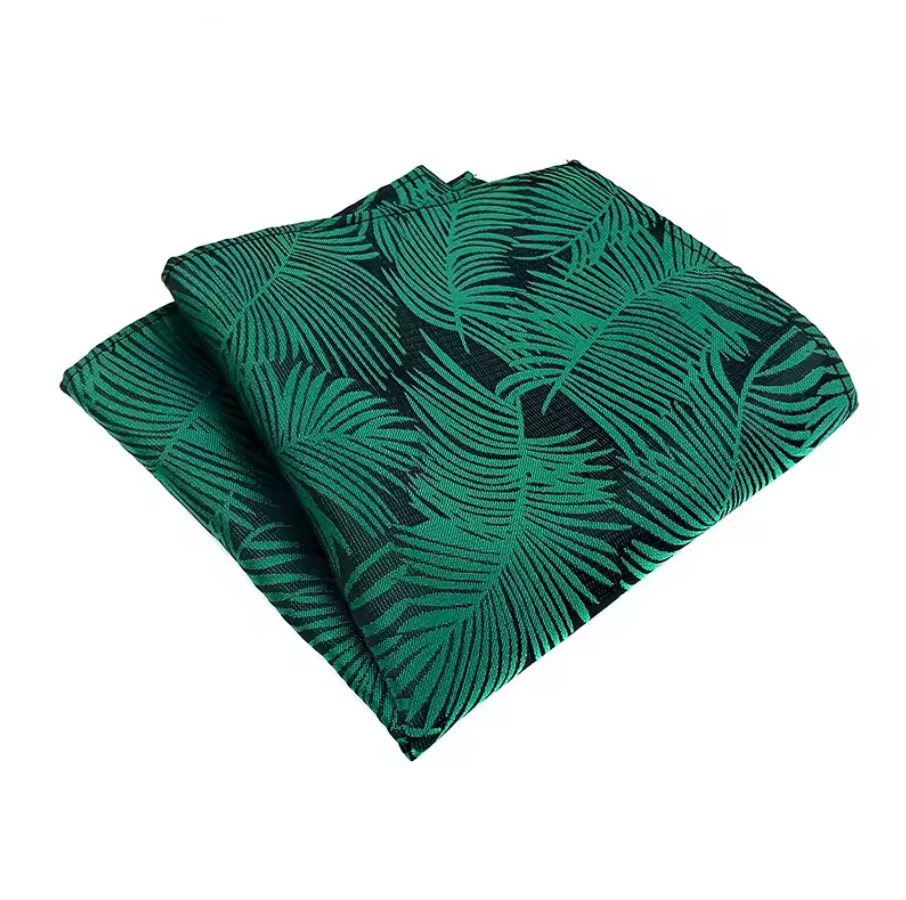 Tropical Green Pocket Square
