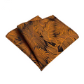Orange Tropical Pocket Square
