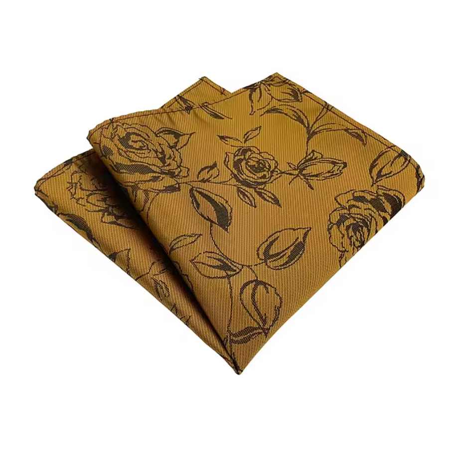 Savannah Gold Pocket Square