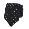 Black & White Knitted Tie