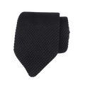 Black Knitted Tie