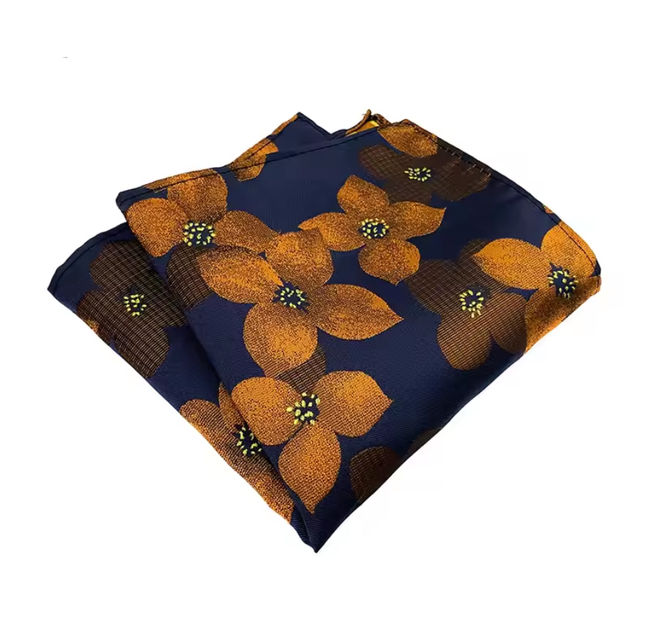 Phoenix Sky Flower Pocket Square